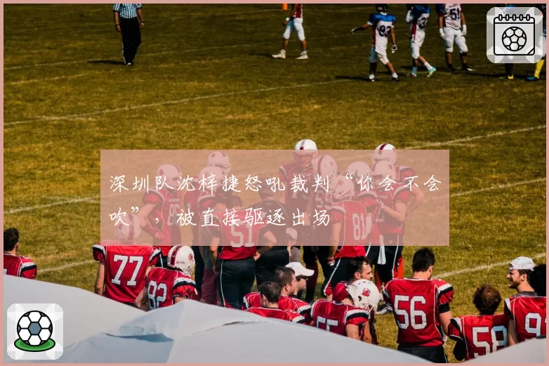 深圳队沈梓捷怒吼裁判“你会不会吹”，被直接驱逐出场